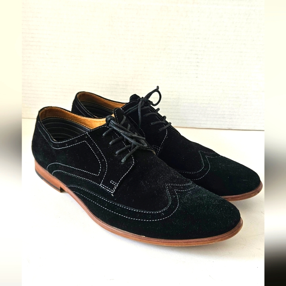 Aldo Mens Suede Lace Dress Shoe Size 10